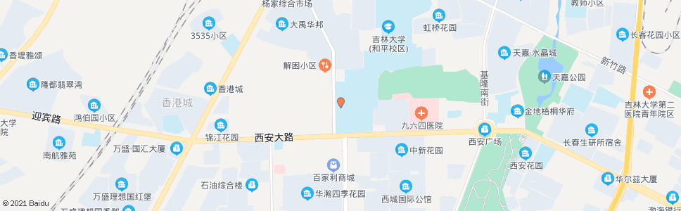 长春军需大学(吉林大学和平分校)_公交站地图_长春公交_妙搜公交查询2025