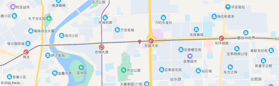 长春亚泰超市_公交站地图_长春公交_妙搜公交查询2024
