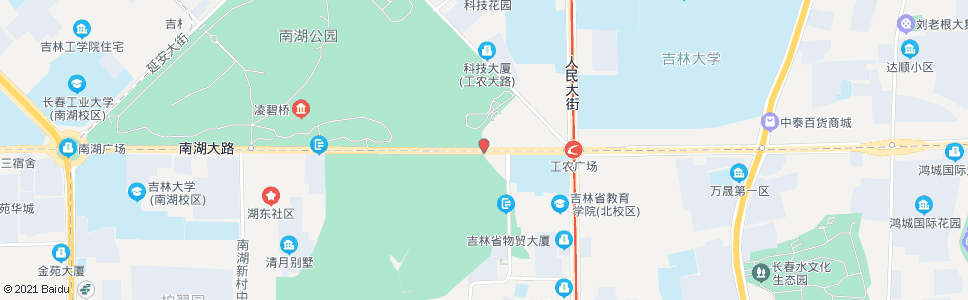 长春南湖大路站_公交站地图_长春公交_妙搜公交查询2025