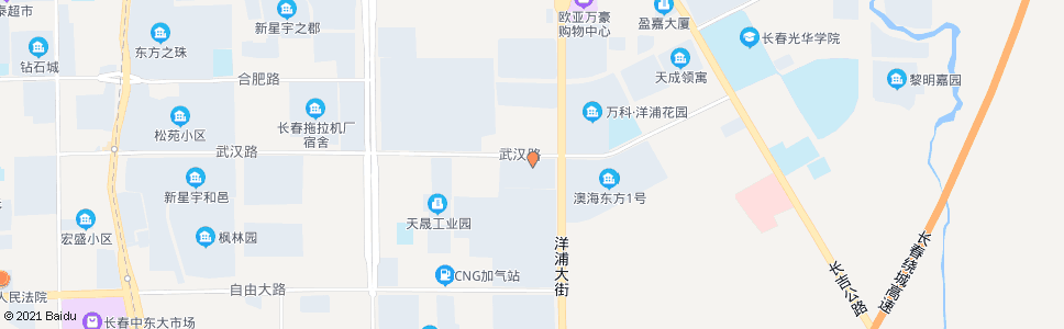 长春武汉路_公交站地图_长春公交_妙搜公交查询2024