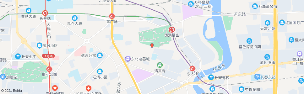 长春陕西路_公交站地图_长春公交_妙搜公交查询2024