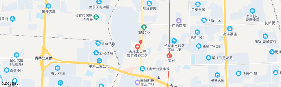 长春一匡街(凯旋路)_公交站地图_长春公交_妙搜公交查询2025