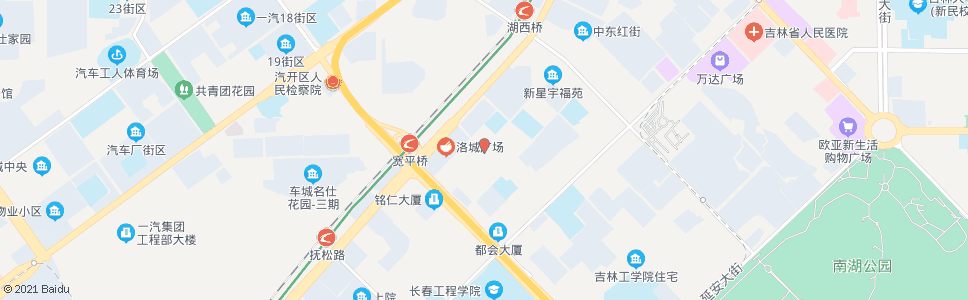 长春集安路_公交站地图_长春公交_妙搜公交查询2024