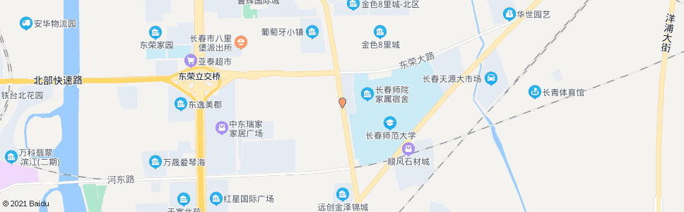 长春吉林日报印务中心_公交站地图_长春公交_妙搜公交查询2024