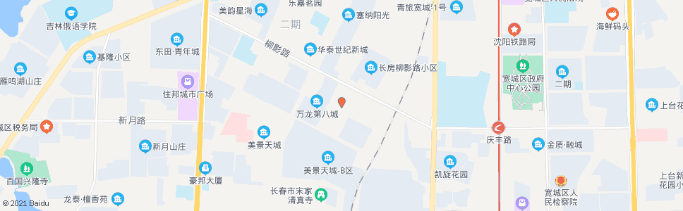 长春富丰教师新村_公交站地图_长春公交_妙搜公交查询2024