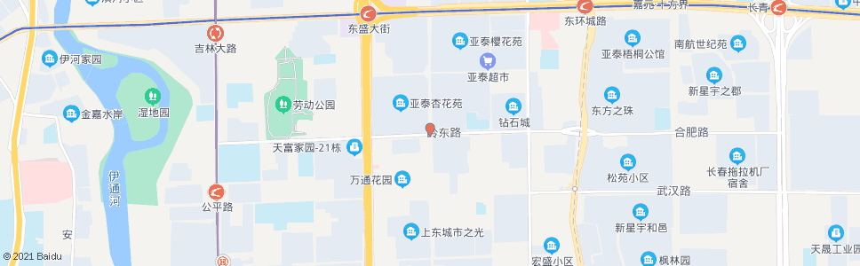 长春民丰路_公交站地图_长春公交_妙搜公交查询2025