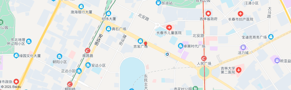 长春康平街_公交站地图_长春公交_妙搜公交查询2024