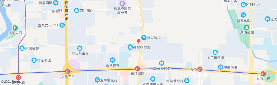 长春热电二厂_公交站地图_长春公交_妙搜公交查询2024