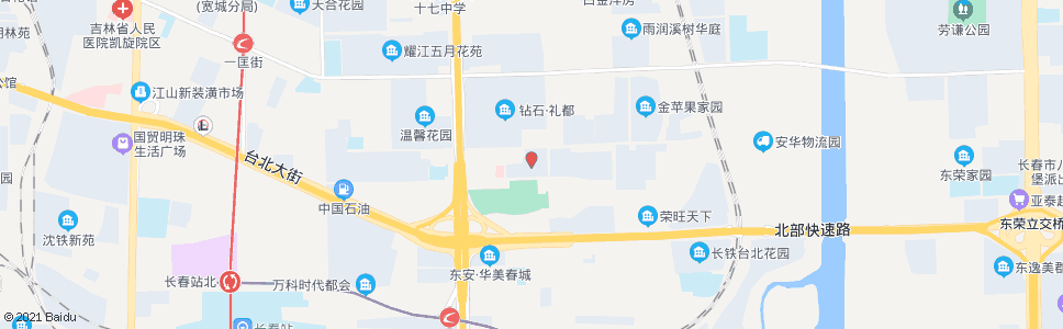 长春君子兰家园_公交站地图_长春公交_妙搜公交查询2024