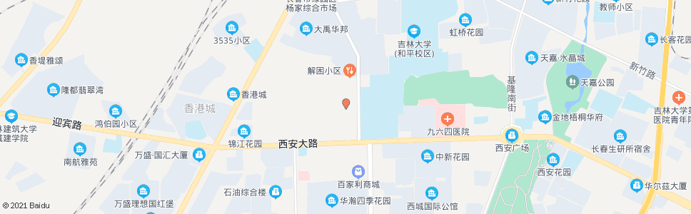 长春青州路_公交站地图_长春公交_妙搜公交查询2025