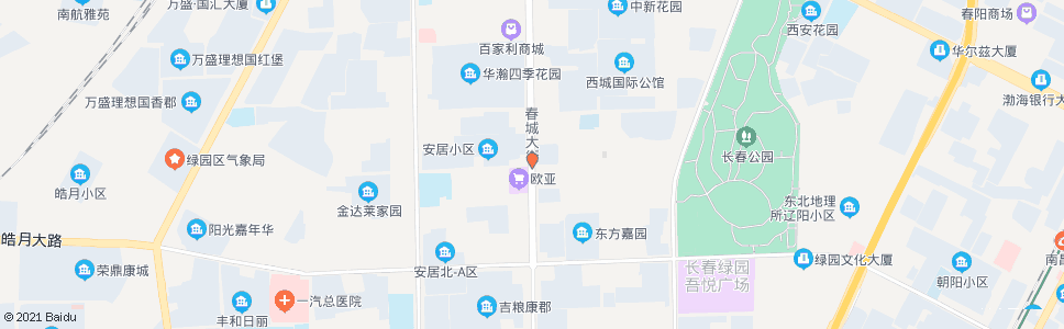 长春绿园市场_公交站地图_长春公交_妙搜公交查询2024