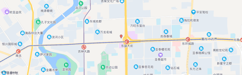 长春东盛路晨宇科技城_公交站地图_长春公交_妙搜公交查询2024