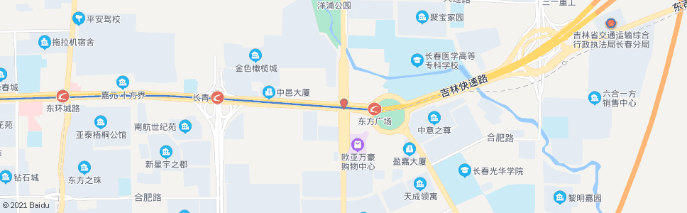 长春洋浦大街(吉林大路站)_公交站地图_长春公交_妙搜公交查询2024