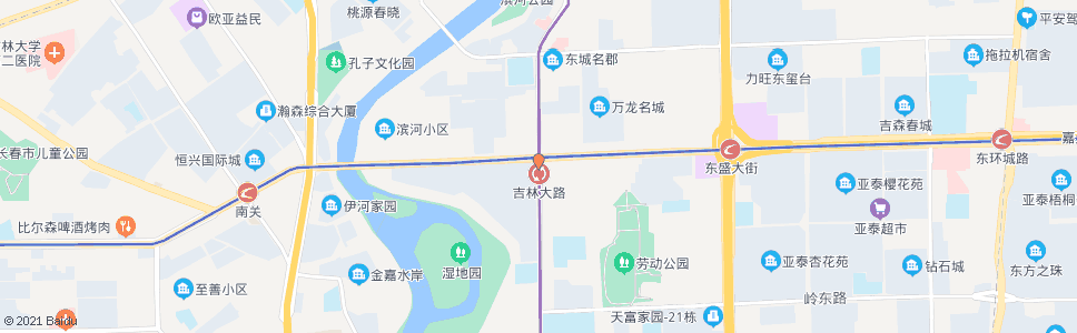 长春吉林大路站_公交站地图_长春公交_妙搜公交查询2024