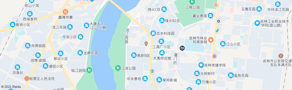 吉林交警大队(博华医院)_公交站地图_吉林公交_妙搜公交查询2024