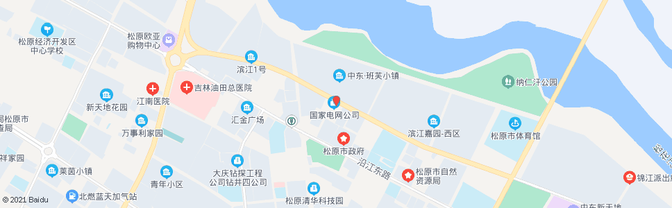 松原变电所_公交站地图_松原公交_妙搜公交查询2024