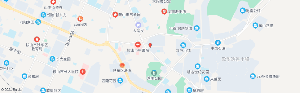 鞍山湖南街_公交站地图_鞍山公交_妙搜公交查询2024