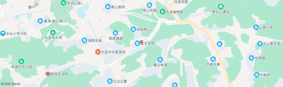 大连大连市社会福利院_公交站地图_大连公交_妙搜公交查询2025