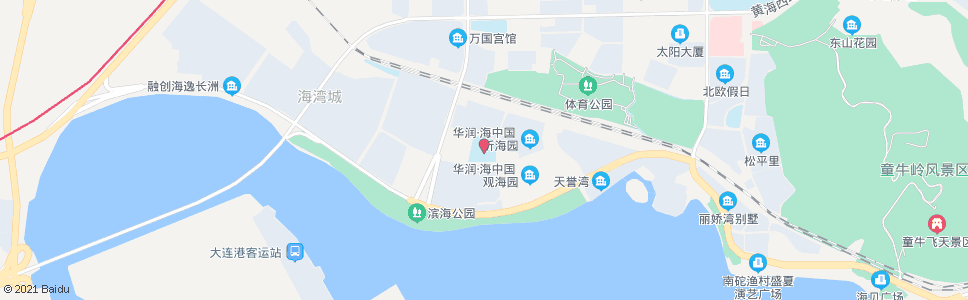 大连华润海中国北京小学_公交站地图_大连公交_妙搜公交查询2024