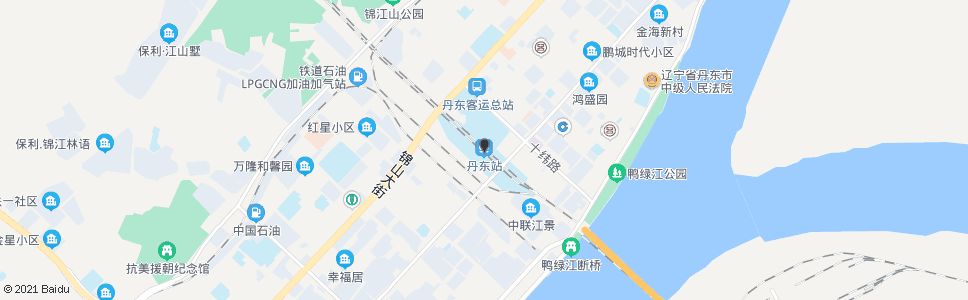 丹东站前(江城大街)_公交站地图_丹东公交_妙搜公交查询2024