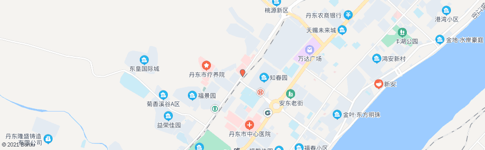 丹东春三路_公交站地图_丹东公交_妙搜公交查询2024