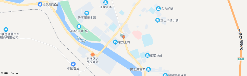抚顺东洲大街_公交站地图_抚顺公交_妙搜公交查询2024