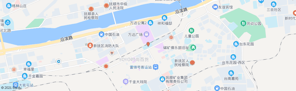 抚顺新抚路(千金路)_公交站地图_抚顺公交_妙搜公交查询2024