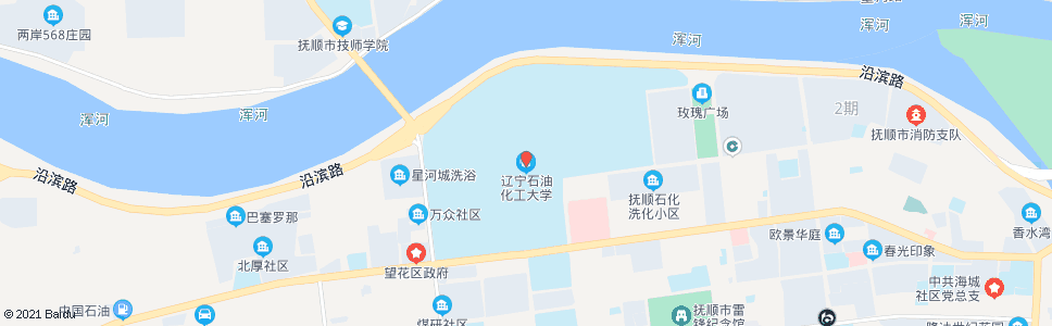 抚顺石油学院(丹东路)_公交站地图_抚顺公交_妙搜公交查询2024