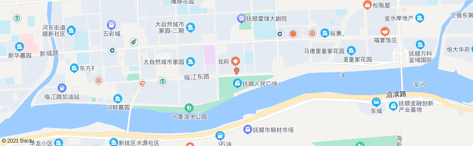 抚顺莲花街_公交站地图_抚顺公交_妙搜公交查询2024