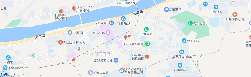 抚顺南站(民主路)_公交站地图_抚顺公交_妙搜公交查询2024