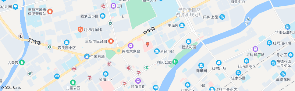 阜新市中心医院_公交站地图_阜新公交_妙搜公交查询2024