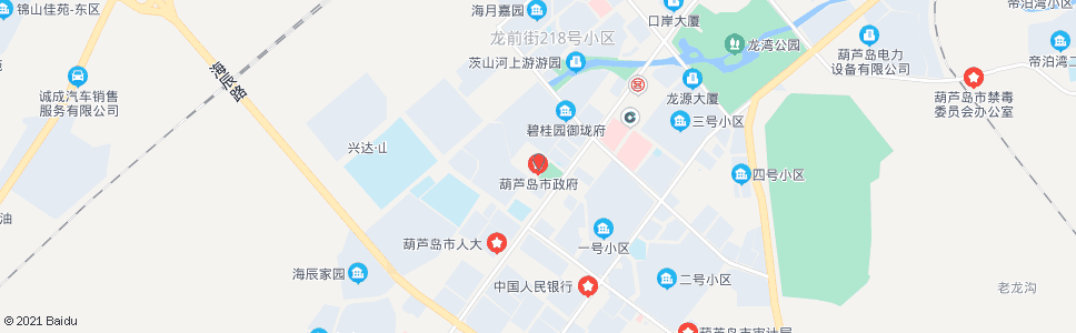 葫芦岛市政府_公交站地图_葫芦岛公交_妙搜公交查询2024