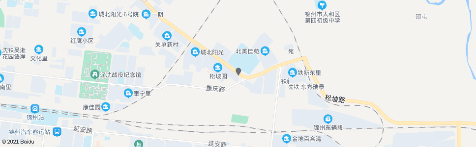 锦州松坡园_公交站地图_锦州公交_妙搜公交查询2024