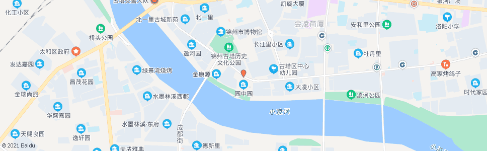 锦州人民保险公司(忆江南酒楼)_公交站地图_锦州公交_妙搜公交查询2024