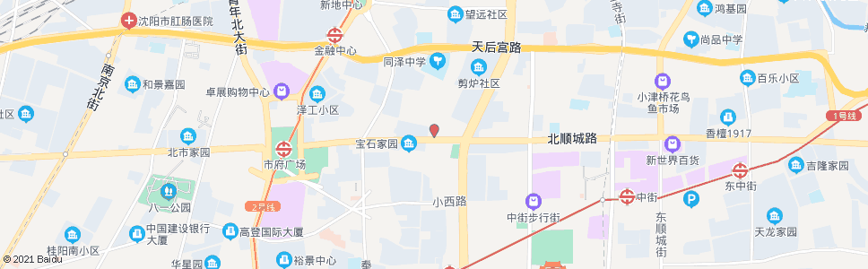 沈阳市信访大厅_公交站地图_沈阳公交_妙搜公交查询2024