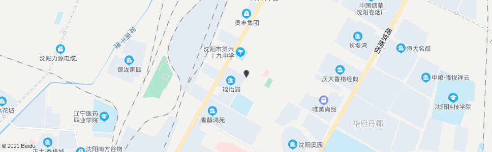 沈阳银杏路蕙兰二街_公交站地图_沈阳公交_妙搜公交查询2024