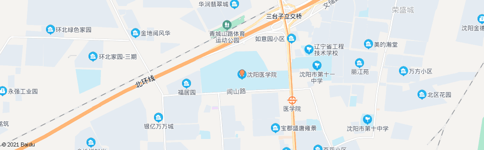 沈阳沈阳医学院_公交站地图_沈阳公交_妙搜公交查询2024