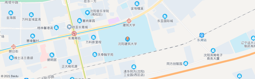 沈阳沈阳建筑大学_公交站地图_沈阳公交_妙搜公交查询2024