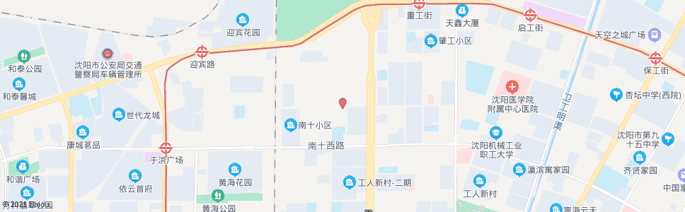 沈阳强工二街建业路_公交站地图_沈阳公交_妙搜公交查询2025