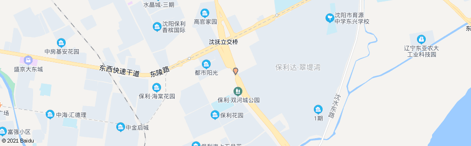 沈阳新立堡东街东陵路_公交站地图_沈阳公交_妙搜公交查询2024