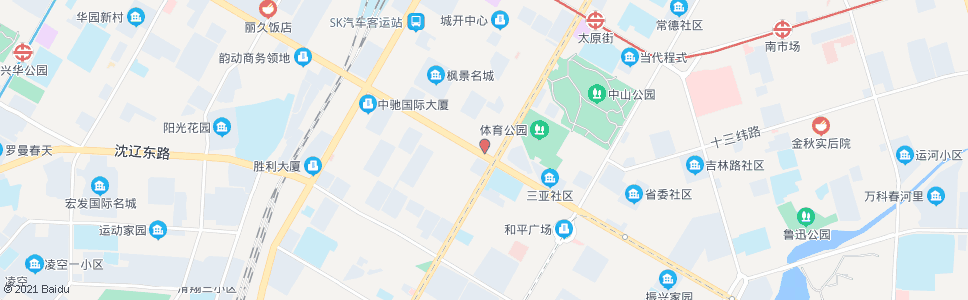 沈阳大润发和平店_公交站地图_沈阳公交_妙搜公交查询2024