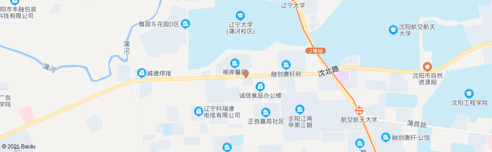 沈阳沈北路道义四街_公交站地图_沈阳公交_妙搜公交查询2024