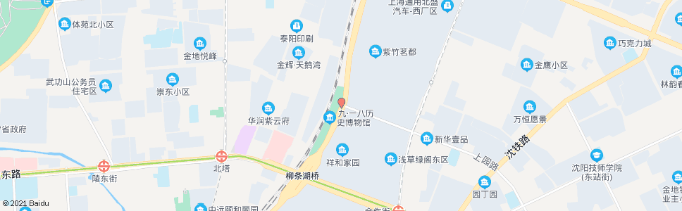 沈阳上园路望花南街_公交站地图_沈阳公交_妙搜公交查询2024