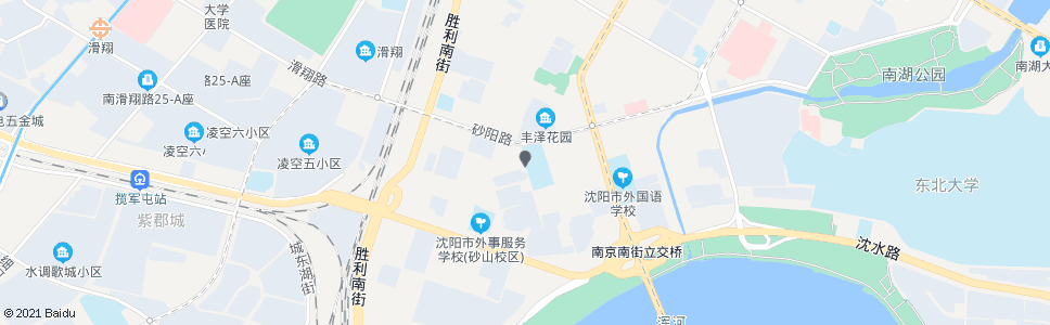 沈阳砂南路砂阳路_公交站地图_沈阳公交_妙搜公交查询2024