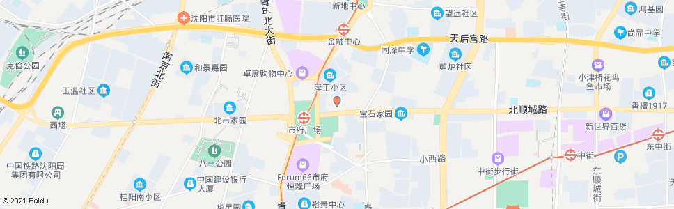 沈阳市中级法院_公交站地图_沈阳公交_妙搜公交查询2024