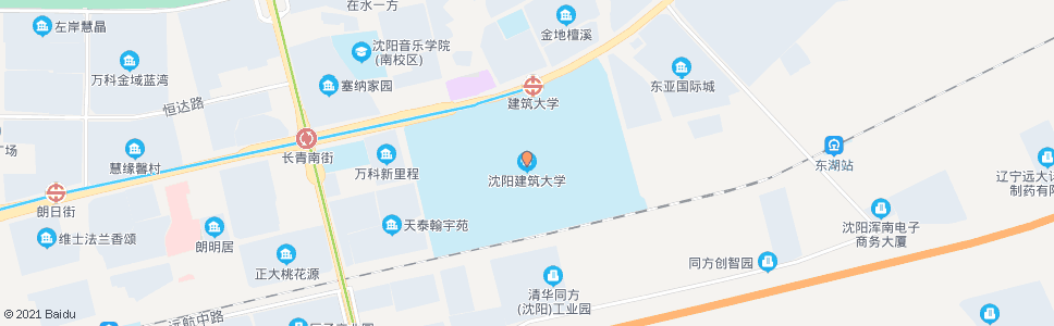 沈阳建筑大学_公交站地图_沈阳公交_妙搜公交查询2024