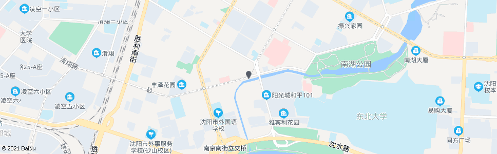 沈阳市第六医院南_公交站地图_沈阳公交_妙搜公交查询2024