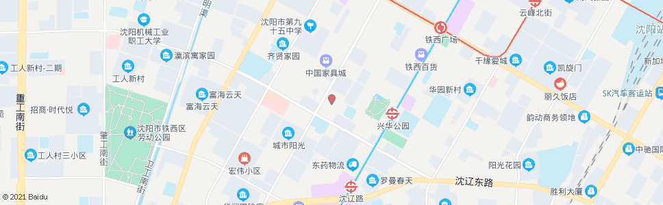 沈阳南十路九路市场_公交站地图_沈阳公交_妙搜公交查询2025