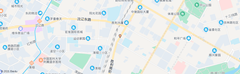 沈阳胜利大街南九马路_公交站地图_沈阳公交_妙搜公交查询2024