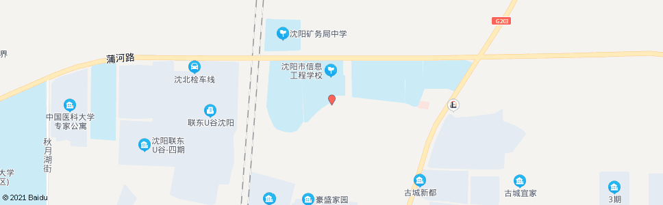 沈阳市信息工程学校南门_公交站地图_沈阳公交_妙搜公交查询2024